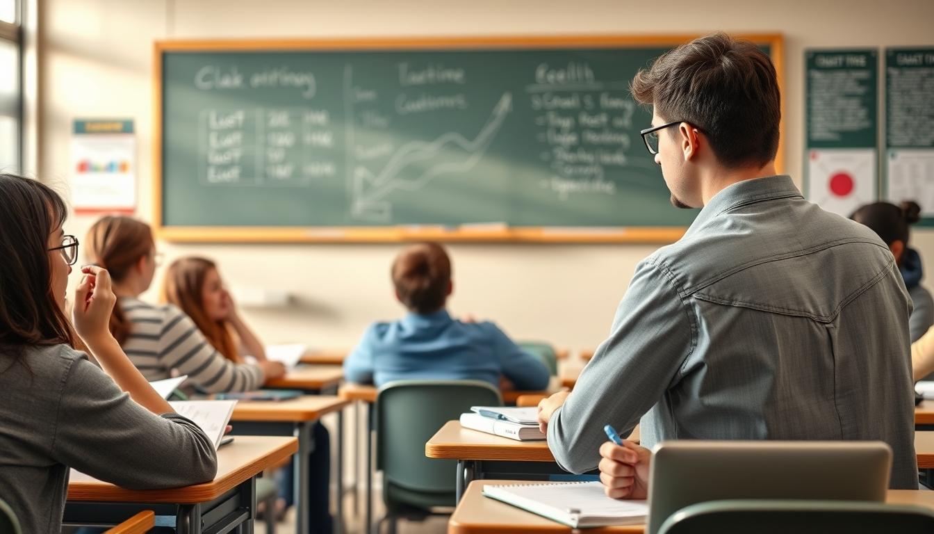 Students and educational resources in a modern learning environment